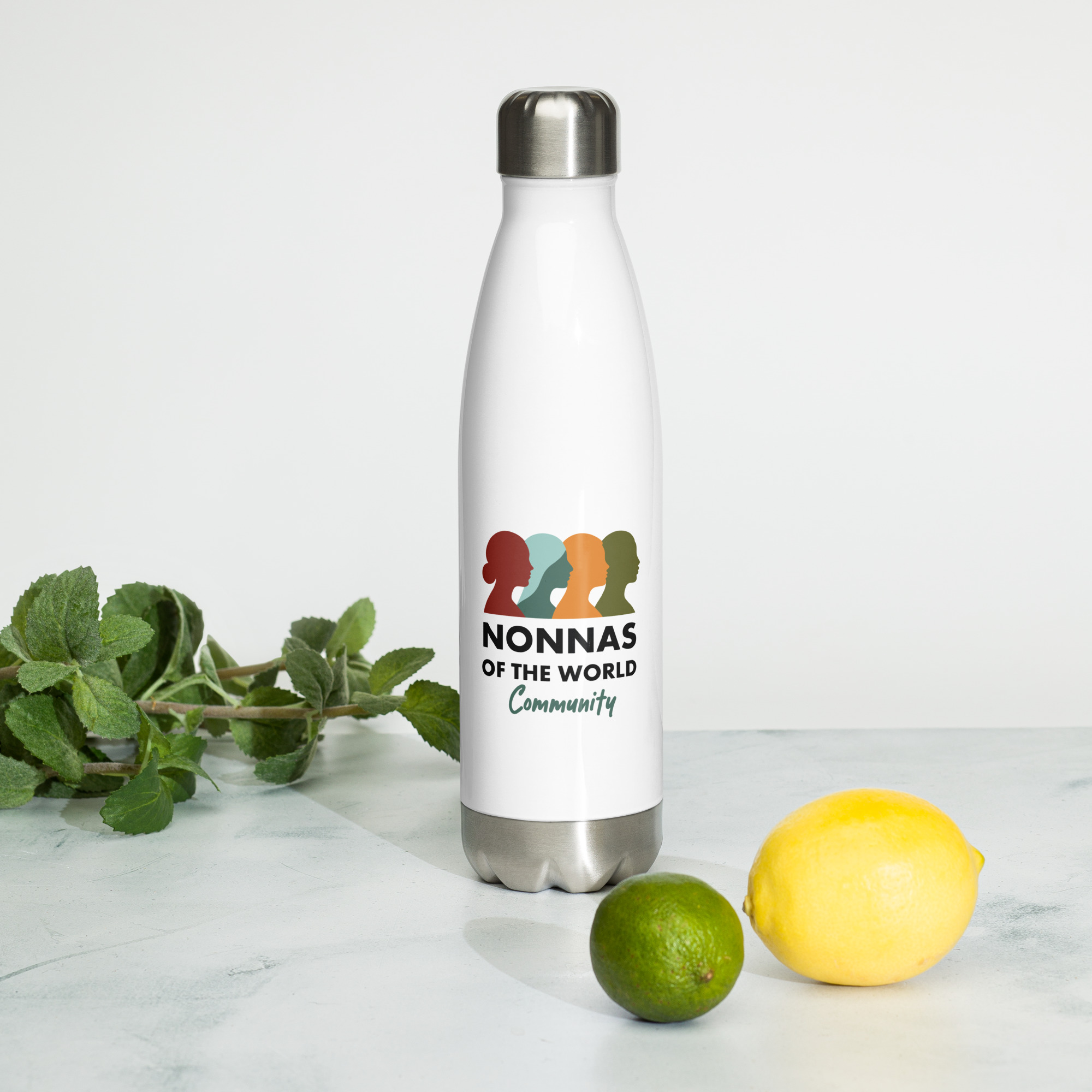 Stainless steel water bottle